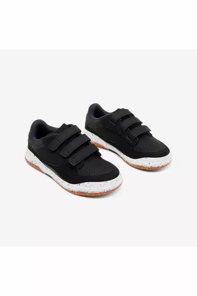 سنيكرز فيلكرو للأطفال - أسود - Playventure City