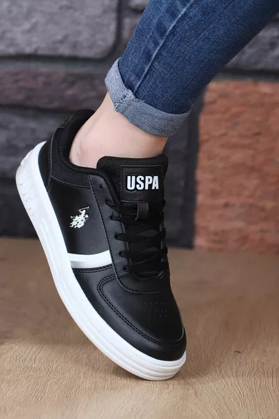 U.S. Polo Assn. Drew Confortable Semelle Peau Baskets Unisexe