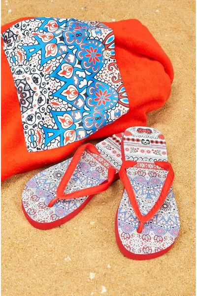 Babouches de plage - Écharpe