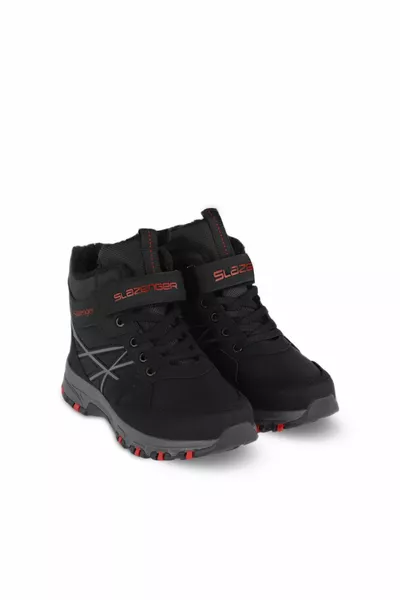 NESKE Boys' Boots Black / Red