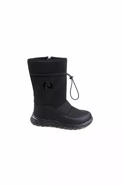 العروض التوضيحية للبنات أحذية الثلج الحرارية السوداء