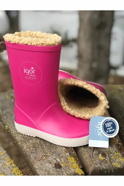 Splash Nautıco Borre Yünlü Yağmur Çizmesi