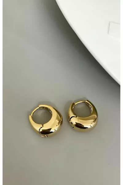 Orecchini Donna Oro Acciaio