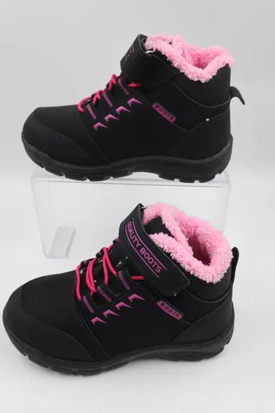 Girls' Wool Winter Boots