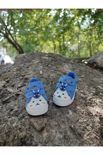 orthopédique légère semelle souple velcro éclairée bébé premier pas chaussures