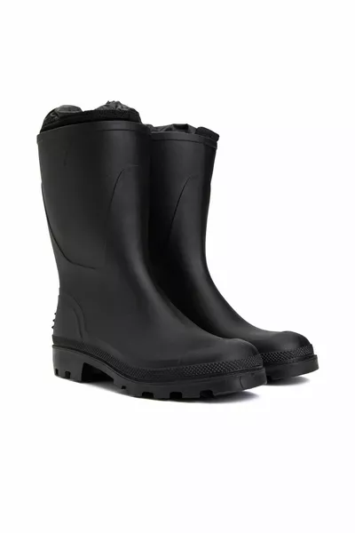 Noir Bottes de pluie pour hommes