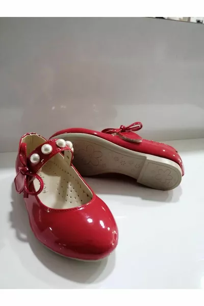 Incimoda Soletta ortopedica molto leggera molto confortevole Pearl Detali Ribbon Ballerine Ragazze
