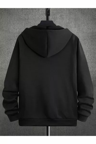 الرجال الأسود نعتقد طباعة مقنعين كارديجان