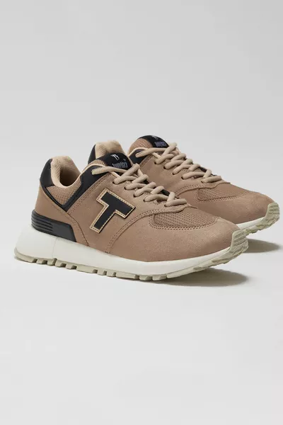 Unisex Beige antislip Eva-zool vetersneaker