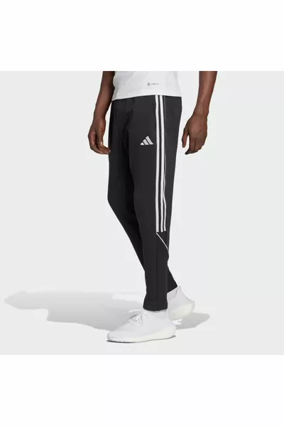 بنطال رياضي أسود للرجال مناسب للاستخدام اليومي والتدريب