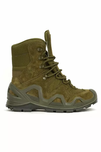 الحرس X للماء أحذية جلدية من جلد الغزال بدون سحاب