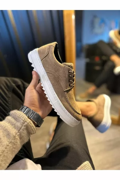 Casual Shoes T Camel (SUEDE)