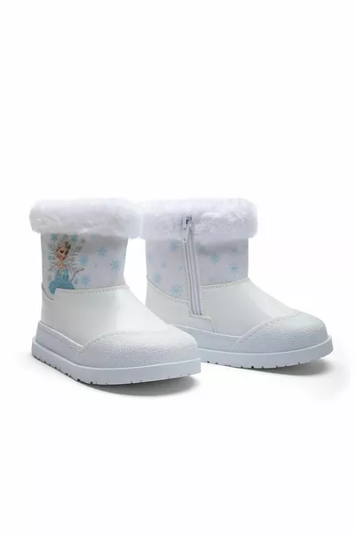 Elsa Frozen Boots White