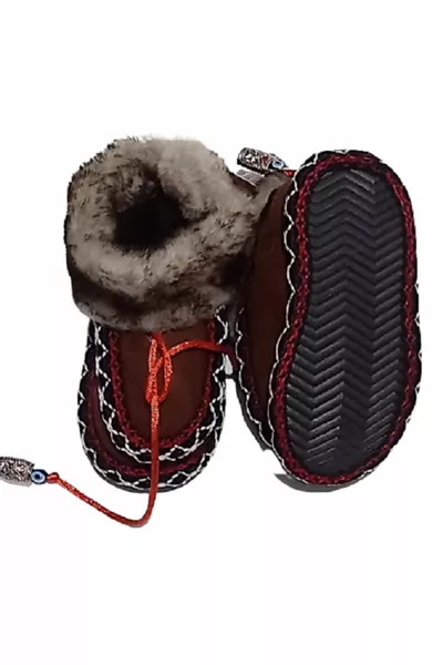 Бебешки кожени бебешки ботуши Juncture