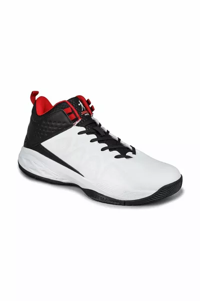  B حذاء رياضي أبيض-أسود