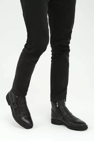 أحذية كلاسيكية من الجلد الطبيعي للرجال   أحذية Erk 