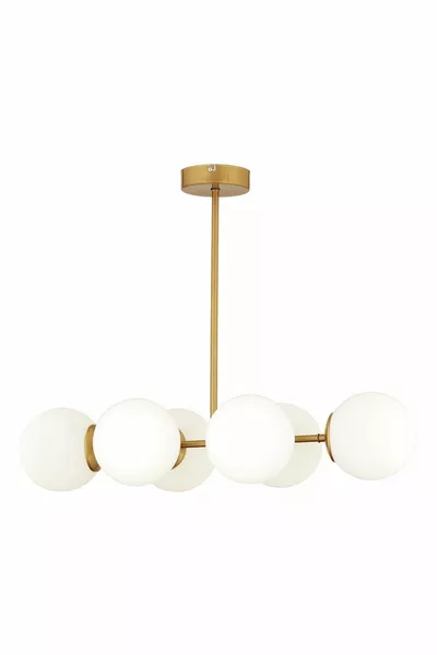 Lema 6er Set Vintage Esstischlampe für Schlafzimmer und Wohnzimmer