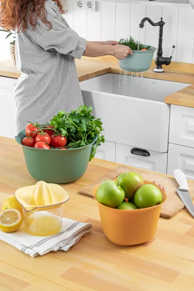 5-delige Chef Mengkom en Vergiet Set