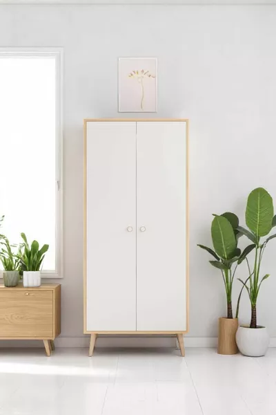 Armadio Milano / Armadio Abiti a Due Ante