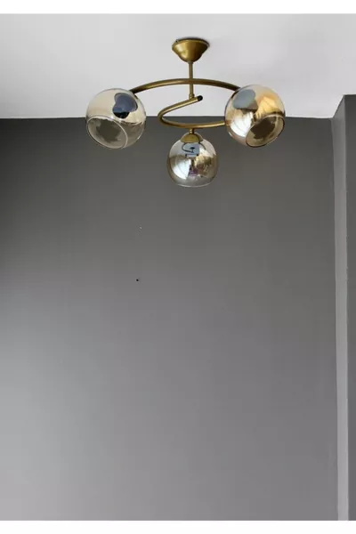 Beleuchtung Wohnzimmer Zimmer Küche Dreiflammiger Vintage-Kronleuchter