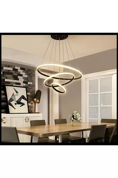 Plafonnier LED LEVENT pour public, noir anthracite, gris, blanc, lumineux, pour salon, salle de séjour