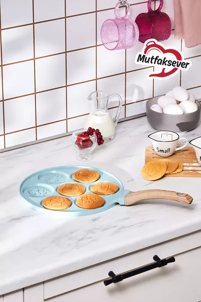 Mutfaksever Biogranit Döküm Animal Pankek Tava  Cm