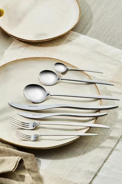 Amour Комплект Лъжица Вилица Нож Личност Елегантност в Кутия