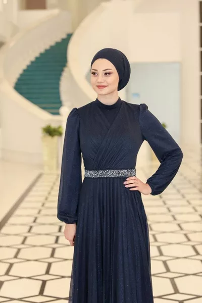 Dila Hijab Abendkleid 