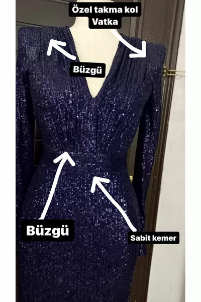 تصميم مبطن الرباط الترتر مساء اللباس