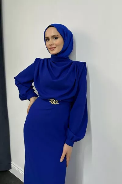 Meridan Top Drape Crepe Evening Dress Saks