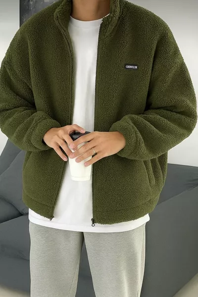 Оверсайз плюшевый свитшот для мужчин, флисовый свитшот для мужчин, свитшот для женщин, оверсайз-плюш