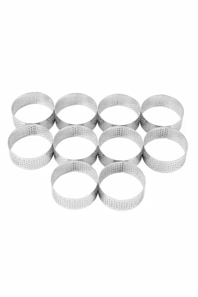 Stampo per crostate rotondo con foro piccolo diametro 6 cm,  pezzi