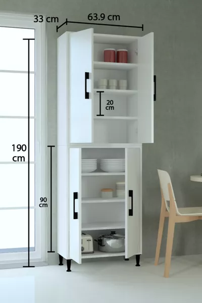 Çınar Двуетажен Многофункционален Шкаф