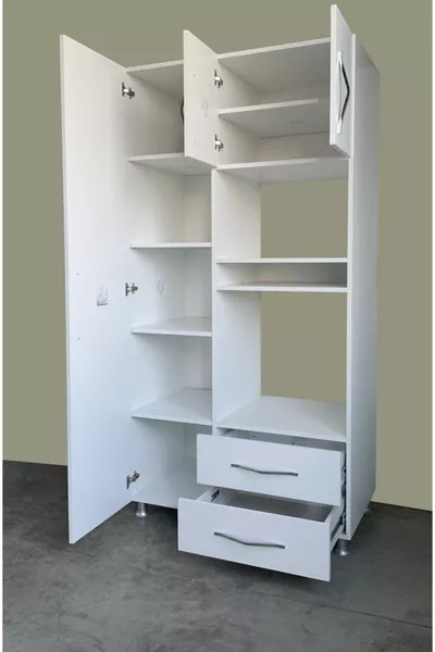 Вградена фурна, микровълнова и шкаф % MDF