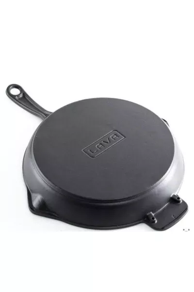 Padella per friggere in ghisa Demir Döküm  cm con manici in metallo