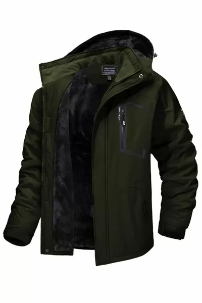 Ветровлагозащитная куртка Softshell с меховой подкладкой