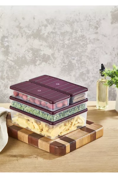 Selka Nora 4-Piece Set (1 x 4 L, 1 x 2. L, 2 x 1 L)