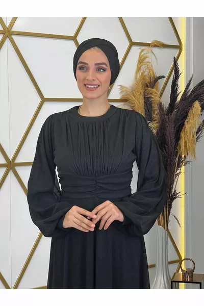 ليكرا جليتر عادل حجاب فساتين سهرة اسود