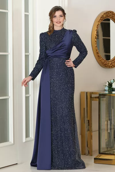 Yıldız Tesettür Büyük Beden Abiye