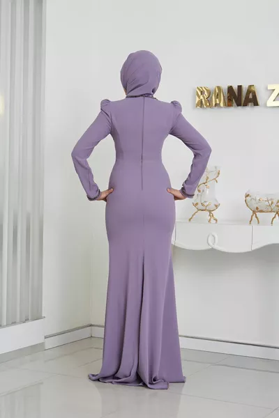 إليزا مساء اللباس أرجواني