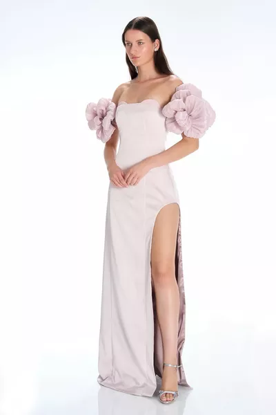 Women's Sleeve Accessories Lara Maxi Evening Dress