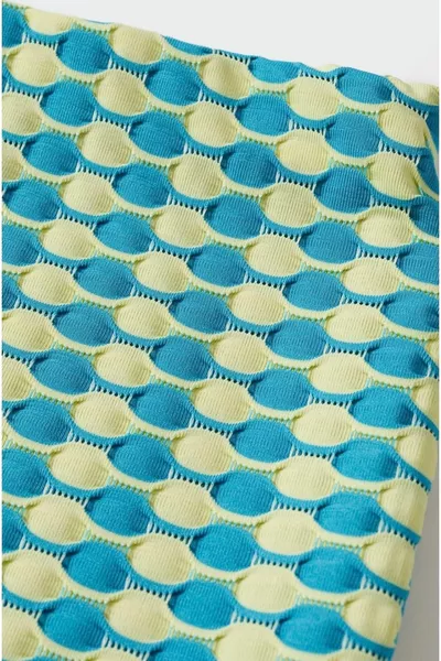 Текстурированная мини-юбка