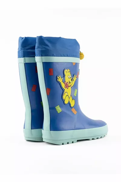 Детски сини водоустойчиви ботуши за дъжд