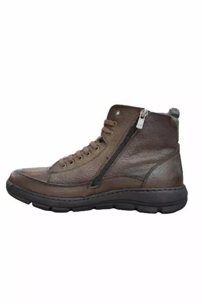 () Leather Men's Casual Boots