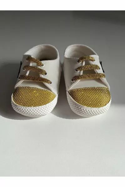 Lusso Dore Star Fantasia Stivaletti In Pelle Scarpe Da Bambina