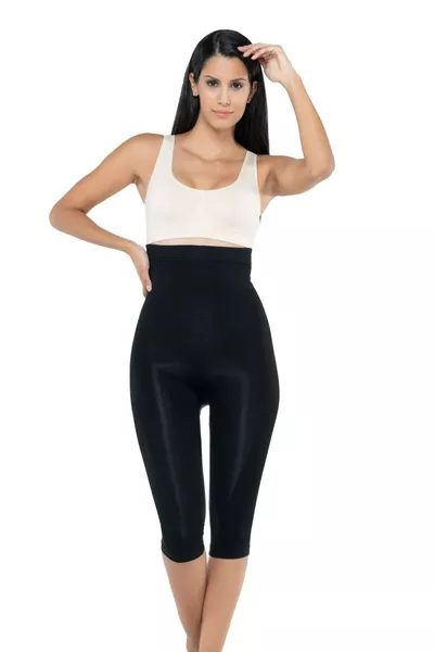 Women's High-Waist Seamless Capri Shapewear 