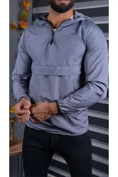 Regenjacke aus Anthrazit