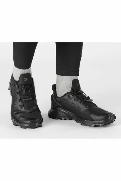 سوبركروس – حذاء الجري للسيدات 4 واط  أسود