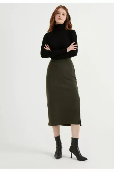 Gonna midi con spacco