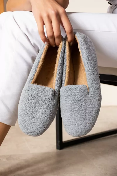 دافئ لينة أفخم المرأة البيت بابيت لا ضوضاء خفيفة الوزن وحيد باندوف